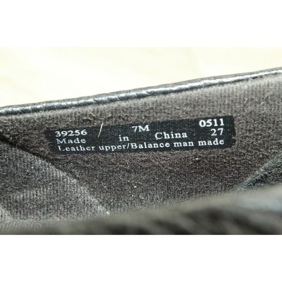 Clarks Bendable Black Leather Slip On Mary Jane Comfort Shoes Size 7 M - Picture 7 of 8